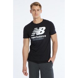 New Balance Lifestyle MNT1205-BKW Siyah Erkek T-Shirt