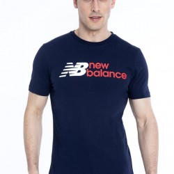 New Balance Lifestyle MNT1354-AVI Lacivert Erkek T-Shirt