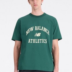 New Balance Lifestyle MNT1402-GRN Yeşil Erkek T-Shirt
